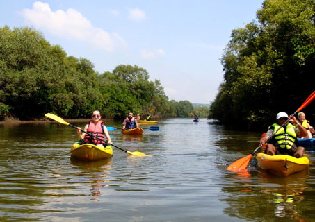 Kayaking